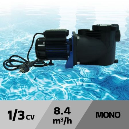 Pompe de Filtration avec Timer AQUALUX 4-6m3/h pour piscine