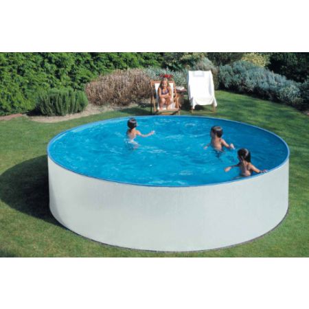 Kit Piscine Hors Sol Acier Ronde Splasher 3.50 m LEKINGSTORE