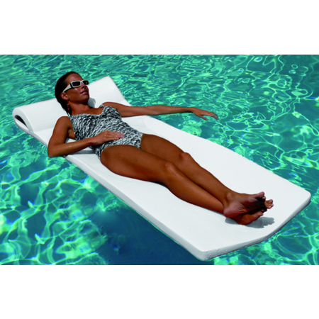 Matelas piscine Sunsation blanc 178x66cm épaisseur 4.5cm