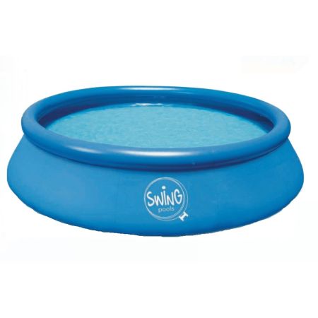 Piscine gonflable ronde Bleue ⌀ 305 x h. 76 cm avec filtre a cartouche