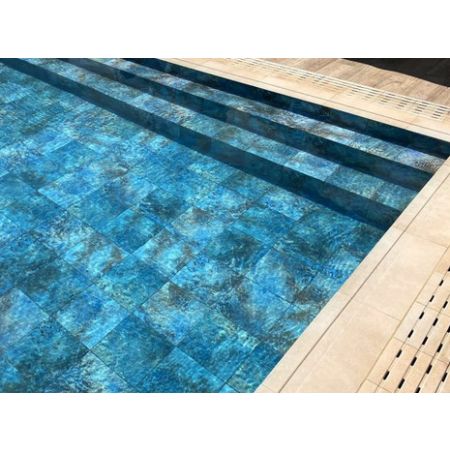 Liner 85/100ème pour piscine octogonale ⌀ 360x130cm PIERRE DE BALI