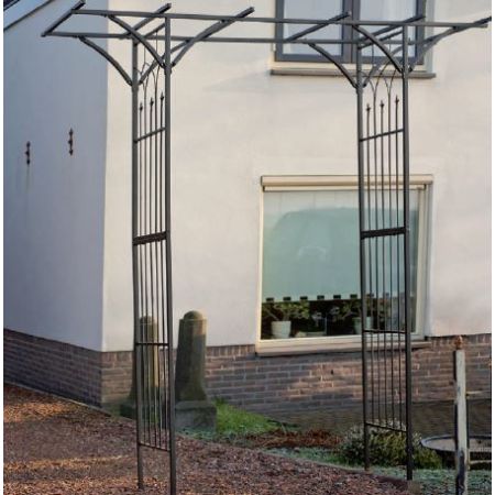 Pergola Double Droite Métallique - LEKINGSTORE