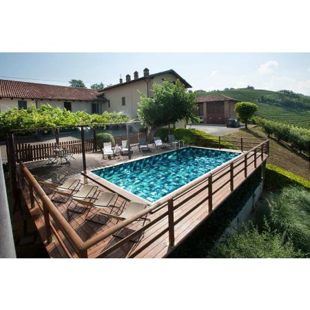 Kit Piscine Bois Hors Sol Rectangulaire Tamara 425 x 325 x 130 cm