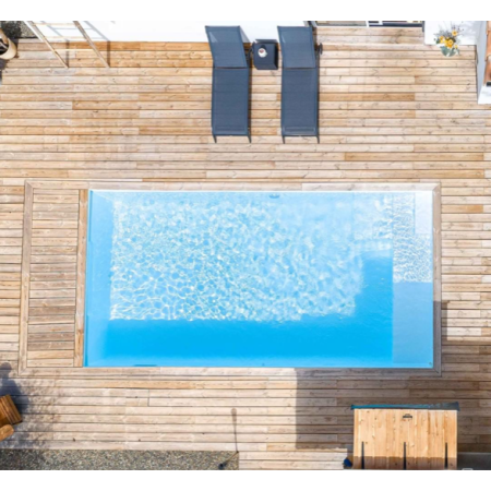 Kit Piscine Bois Hors Sol Rectangulaire Tamara 425 x 325 x 130 cm