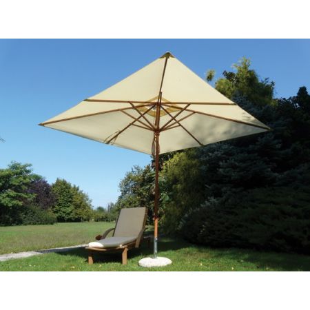 Parasol WOODEY 300x200 Ecru