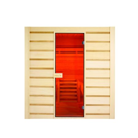 Sauna Infrarouge Et Vapeur PURE QUARTZ COMBI 4 Places lekingstore