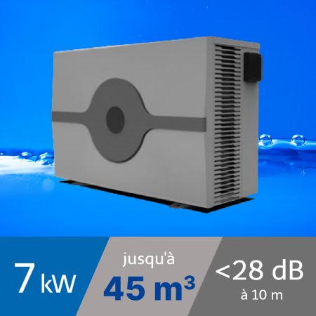 Pompe à chaleur SPARK inverter 7 kW pour piscine de 35-45m3