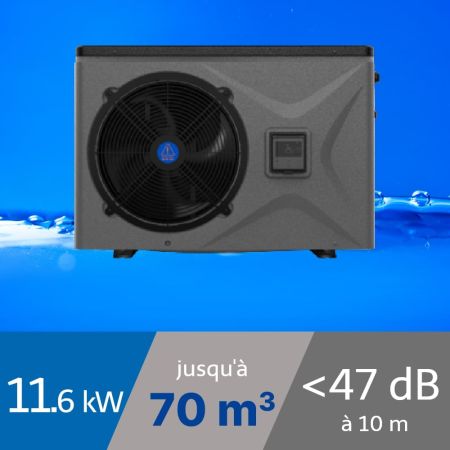 Pompe à chaleur Spark Inverter 11.6 kW pour piscine de 55-70m3