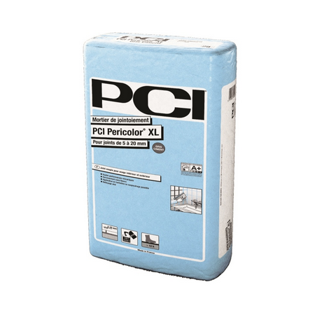 Joint PCI Péricolor XL Gris ciment pour margelles piscine