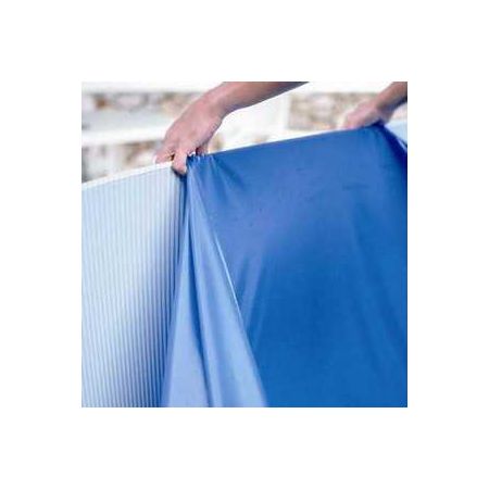 Liner Bleu 30/100ème pour piscine ovale 720x360xh120-132cm