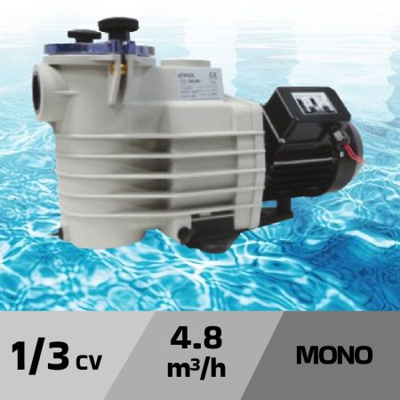 Pompe de filtration ONDINA 4.8m3/h 1/3 CV Mono