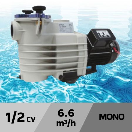 Pompe de filtration ONDINA 6.6 m3/h 1/2 CV Mono