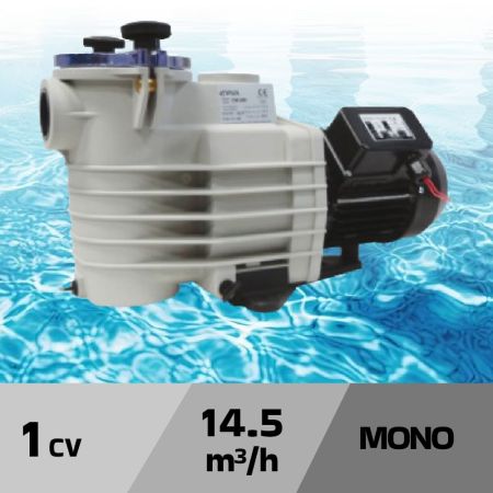 Pompe de filtration ONDINA 14.5 m3/h 1 CV Mono