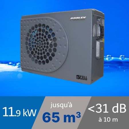 Pompe à chaleur Poolex Jetline 12 kW pour piscine de 45-65m3