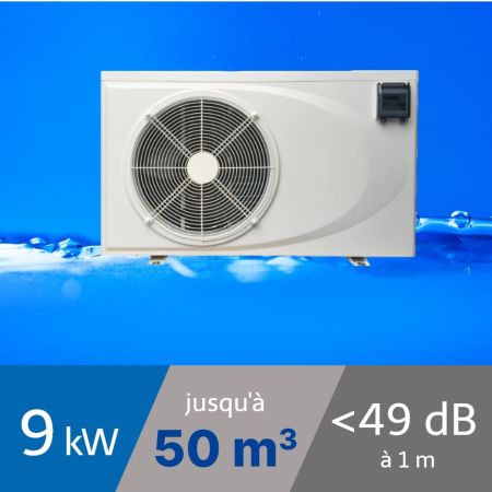 Pompe à chaleur Premium 9 kW pour piscine de 25-50m3