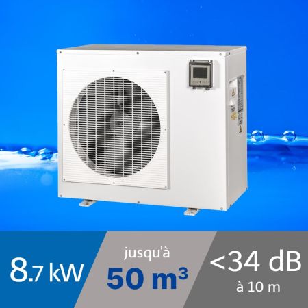 Pompe à chaleur Spark 8.7 kW pour piscine de 40-50m3