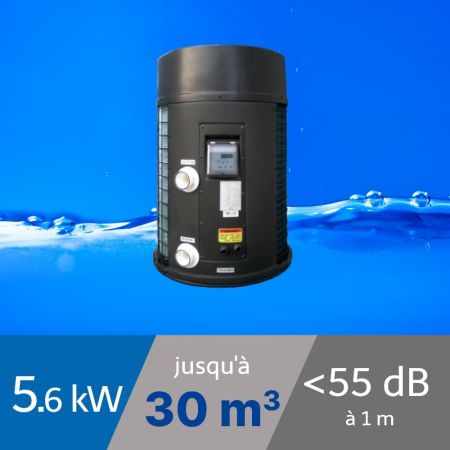 Pompe à chaleur Tonga 5.6 kW pour piscine de 20-30m3