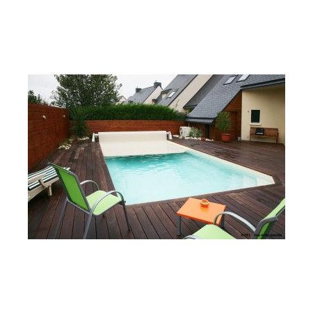 Volet roulant pour piscine rectangulaire 420x320cm