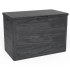 Coffre de Jardin en Résine WOODY 160L Anthracite