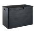 Coffre de Jardin en Résine WOODY 160L Anthracite