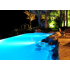 Projecteur LED Multicouleur pour piscine bois