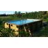 Piscine Bois Luxe Rectangulaire 420x320x145cm