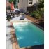 Piscine Bois Luxe Rectangulaire avec Escalier 420x320x145cm