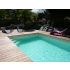 Piscine Bois Luxe Rectangulaire Luxe avec Escalier d'Angle 470x270x145cm