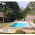 Piscine Bois Luxe Rectangulaire 620x420x130cm