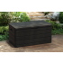 Coffre de Jardin en Résine DOLOMITI 500L Anthracite