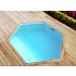 Piscine Bois Spark Ronde Hexagonale avec Plage immergée + Escalier ⌀400x115cm