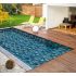 Piscine Bois Luxe Rectangulaire avec Plage immergée + escalier 420x320x145cm Pierre de Bali