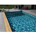 Piscine Bois Diana Rectangulaire avec Escalier 820x420x145cm Pierre de Bali