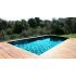 Piscine Bois Rebecca Rectangulaire avec Escalier 920x420x145cm Pierre de Bali