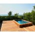 Piscine Bois California Rectangulaire Luxe 520x220x131cm