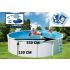 Piscine Ronde CANARIAS Acier 550 cm x H 120 cm + Pack été