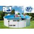 Piscine Ronde CANARIAS Acier 640cm x H 120 cm + Kit Ete