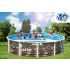 Piscine Ronde MUR Acier 640 cm x H 120cm