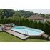 Piscine Bois Lucci Octogonale allongée 415x265x131cm