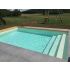 Piscine Bois Luxe Rectangulaire avec Escalier 420x320x131cm