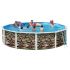 Piscine Ronde MUR Acier 550cm x H 120cm