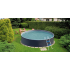 Piscine Acier Ronde Azuro ⌀360x120cm Gris/Blanc