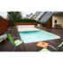 Volet roulant fixe pour piscine rectangulaire 820x420cm 